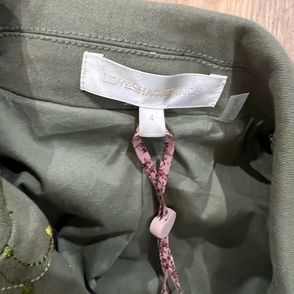 Loveshackfancy Dolisa Embroidered Military Jacket size 4 NWT - Picture 7 of 8